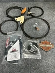Choppers Midnight Black Handlebar Cable & Brake Line Kit LA-8054KT2-16M. Fixed Price $200.00.