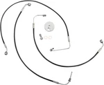 Choppers Black Vinyl Brake Line Kit For 8-10" Ape Hangers #LA-8154B08B. Fixed Price $175.10.