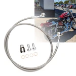 42-1/2" Front Brake Line Oil Hose For Harley Xl 04-UP Softail 18-UP 12" Bar. Fixed Price $46.79.