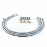 Honda 1977-1978 Cb 750 Supersport Galfer Braided Ss Front Brake Line Kit. Fixed Price $104.95.
