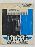 Drag Specialties DS245215 Chrome Straight Fitting 1/8" Npt Male X 3/8"-24 I.f.. Fixed Price $10.00.