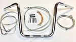 14" X 1.25" Ape Hanger Chrome Handlebar Kit 2007 Harley Fltr. Fixed Price $477.00.