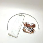 Nos Genuine Harley Touring Dyna Fxdf 0-DEG 36.5" Upper Brake Line 46566-09. Fixed Price $60.00.