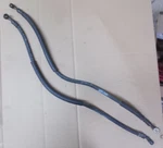 1983 Honda V65 Magna VF1100C Oem Lt.&rt.front Brake Hose To Calipers (HO/B5). Fixed Price $45.00.