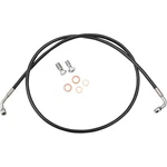 Choppers Black Vinyl/stainless Braided Brake Line 15-17IN. Ape LA-8153B16B. Fixed Price $84.67.