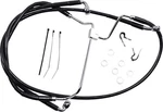 Drag Specialties 614085-10BLK Brake Line Front Black +10". Fixed Price $119.29.