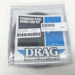 Drag +2" Ss Upper Front Brake Line For Harley 2015 Fltrx W/ Abs 1741-4498. Fixed Price $23.00.