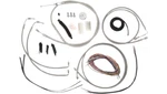 La Choppers Complete Stainless Cable Line 15"-17" Kit Harley 08-13 Flh/x/r Abs. Fixed Price $433.72.