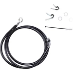 Drag Specialties +8" Brake Line Front Black Vinyl 04-10XL 660310-8BLK. Fixed Price $66.01.