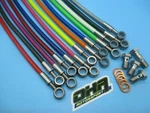 Oha Stainless Braided Rear Brake Line Kit For Honda XRV750 Africa Twin 1990-2003. Fixed Price $38.87.