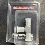 Goodridge 03-6044, 824-03CH Chrome Brake Adapter Nos. Fixed Price $15.00.