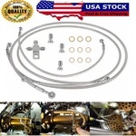 Line +2" Steel Braided Front Brake Kit For Yamaha Banshee 350 1987-2015. Fixed Price $63.10.