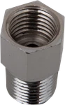 Drag Specialties Chrome Steel Brake Line Fitting 1742-0700. Fixed Price $10.15.