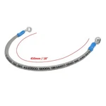 Syuu 450MM 45CM M10 Reinforced Hydraulic Brake Oil Hose Line Banjo Fitting .... Fixed Price $19.57.