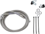 Drag Specialties 1741-2676 Extended Length Stainless Steel Brake Line Kit. Fixed Price $58.75.