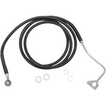 Drag Specialties 1741-3997 Extended Length Black Vinyl Brake Line Kit +6". Fixed Price $82.57.