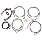 Choppers LA-8054KT2-16 Stainless Braided Cable/brake Line Kit For 15-17". Fixed Price $371.69.