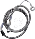 Drag Specialties Brake Line +8" Stainless Steel Harley Softail 15-17 1741-5758. Fixed Price $96.99.