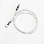 19.7" 50CM White Silver Pearl Brake Line Lower For Harley Touring Road King Flh. Fixed Price $36.95.