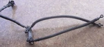 1994 Kawasaki Ninja ZX-6 Front Disk Brake Lines Hose L8. Fixed Price $39.95.