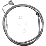 Drag Specialties +4" Brake Line Front Stainless Steel 14-5FL W/abs 614220-4. Fixed Price $77.47.