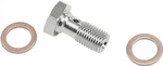 Goodridge Banjo Bolt Chrome 3/8"-24. Fixed Price $13.25.