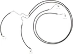 Magnum 2014-2015 1741-4766 SBC1116-00XR Lower Brake Line. Fixed Price $98.09.
