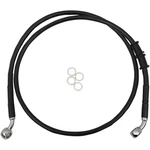 Drag Specialties Front Brake Line Xl Black +2" 1741-5401. Fixed Price $76.12.