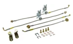 Goodridge Usa 12412 G-stop Ss Braided Brake Line Kit. Fixed Price $224.27.