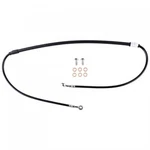 Tusk Front Motorcycle Steel Braided Brake Line Standard Length Black. Fixed Price $51.19.