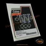 Colony 9807-10, Rear Disc Screw & Nut Kit, 1992-UP Models, P/n 43567-92, Chrome. Fixed Price $19.20.