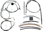 Magnum Shielding Black Pearl Designer Handlebar Installation Kit 15"-17". Fixed Price $629.95.