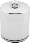 Twin Power Magnetic Oil Filter With Nut - Chrome Motorcycle Street Bike 603611. Fixed Price $24.32.