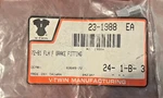 Fits Harley Davidson Oem 63609-72 Front Brake Hose Fitting V-twin Brand 23-1988. Fixed Price $14.00.
