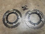 2024 Kawasaki Ninja EX650 Front Right Left Brake Disc Rotor Set 41080-0666-11I. Fixed Price $84.99.