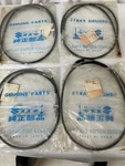 Lot Of (4) Vintage Nos Suzuki Motorcycle T10-5751A Front Brake Cable. Fixed Price $45.00.