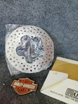 Harley 1974-1977 Xl Fx Russell Stainless Steel Rotor Drilled Front Brake Disc. Fixed Price $115.00.