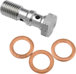 Goodridge Banjo Bolt 600 Series M10 X 1.25 Double Chrome P993-03-32CH. Fixed Price $9.94.