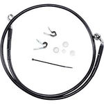 Drag Specialties 1741-2529 +6" Extended Length Black Vinyl Brake Line Kit. Fixed Price $61.15.