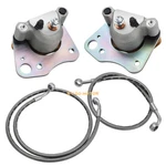 Front Left Right Brake Calipers & Hose Lines For Polaris Ranger 500 570 Etx Utv. Fixed Price $108.99.