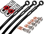 Honda F4I Brake Lines 1999-2006 Front-rear Black Braided Kit. Fixed Price $189.00.