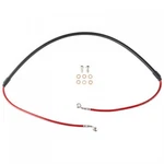 Tusk Front Motorcycle Steel Braided Brake Line Standard Length Red. Fixed Price $51.31.