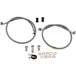 Brake Line Stainless Steel For Kawasaki 2007-2019 Ninja ZX-6R FK003D584-2. Fixed Price $113.03.