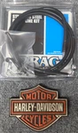 Drag Specialties Black +6" Brake Line Ft Wg '93-'05 1741-2583. Fixed Price $55.00.