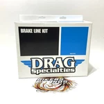 Drag Specialties 2008-2010 Softail Stainless Steel 43-5/8" Brake Line 1741-2945. Fixed Price $52.00.