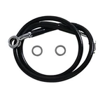 Drag Specialties Brake Line 18- Softail Black +8" 1741-5834. Fixed Price $83.59.