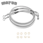 64.5" Lower Brake Line Kit Front For Harley Touring Street Glide W/abs 2014+. Fixed Price $38.99.