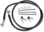 Drag Specialties Brake Line Front (upper) Black Braided W/chrome 1741-2544. Fixed Price $67.99.