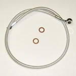 Magnum Chromite Abs Front Upper Brake Line, 7/16IN., 90DEG. Banjo 34IN.. Fixed Price $52.99.