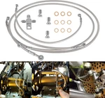 Front Stainless Steel Braided Brake Line Kit For Yamaha Banshee 350 1987-2015. Fixed Price $63.20.